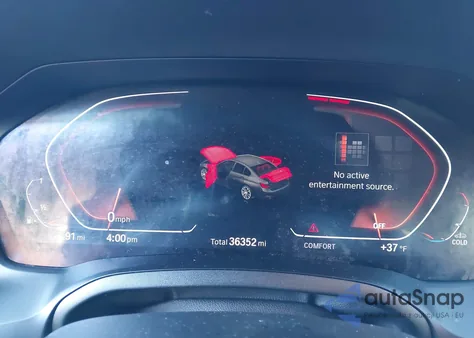 2022 BMW 330I z USA, uszkodzony, nr VIN 3MW5R1J0XN8C69472